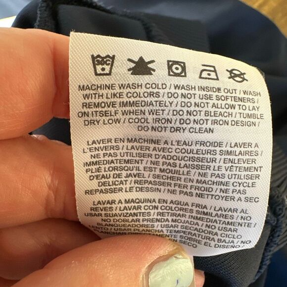 Nike Full Zip Jacket 3XL Mens Shacket Orange Blue Pockets Sweatshirt Workout - Picture 7 of 8